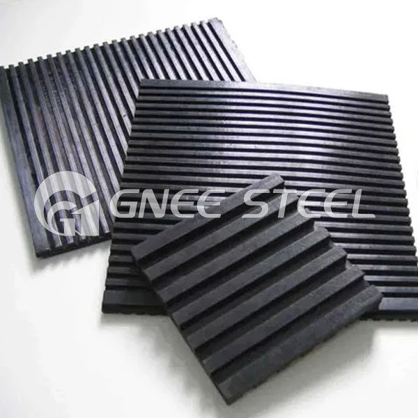 rubber pads for railroad tracks