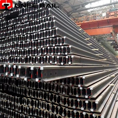 What is the standard length of a DIN536 A65 Crane Rail Profile?