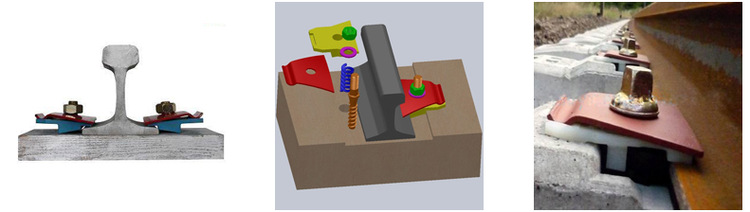 rail tension clip rail tension clip