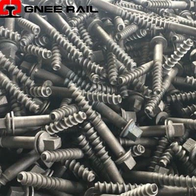Dog Spike Screw Spike For Rail Fasteners